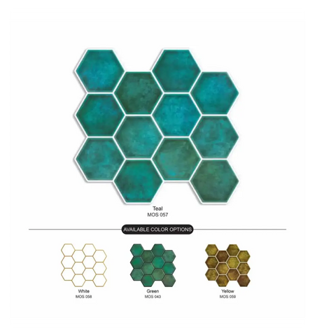 Teal Peel and Stick Tile | Kitchen Backsplash Tiles