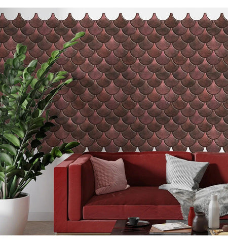 Rose Gold Peel And Stick Wall Tile | Kitchen Backsplash Tiles | Self Adhesive Tiles For Home Décor