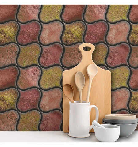 Peel and Stick Wall Tile | Kitchen Backsplash Tiles | self Adhesive Tiles for Home Décor