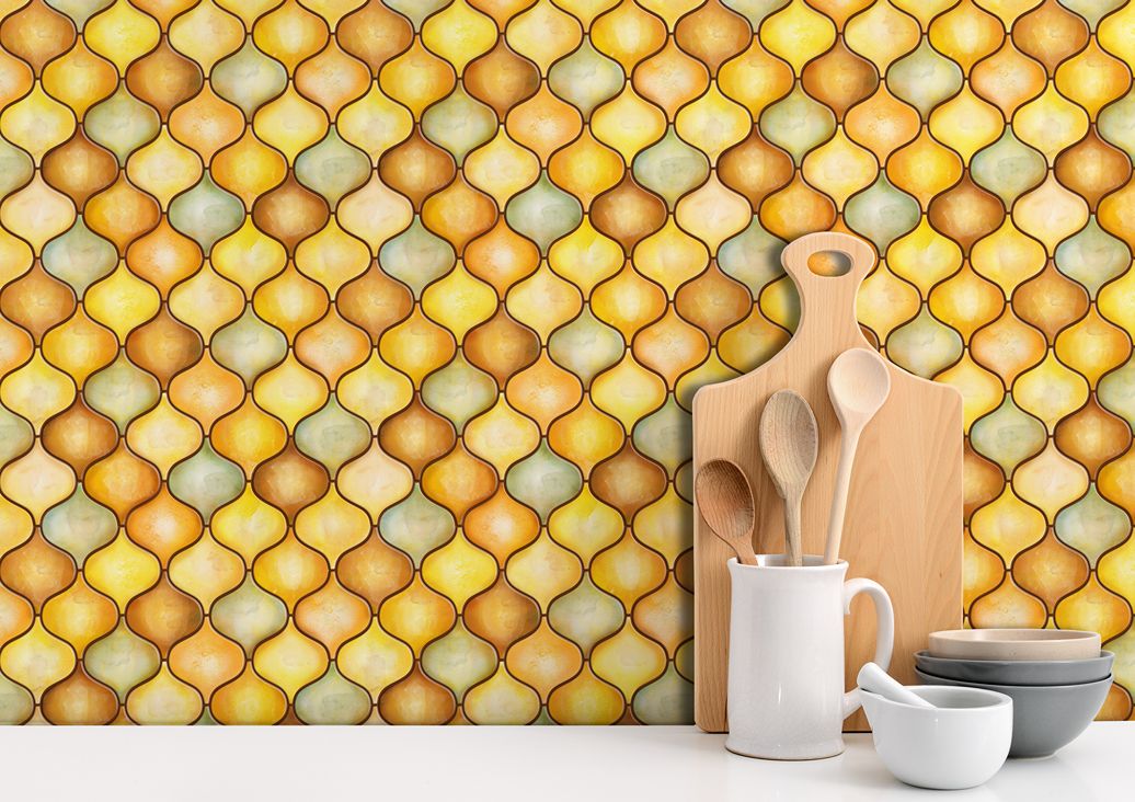 Moroccan Peel and Stick Backsplash self Adhesive Tiles for Home Décor