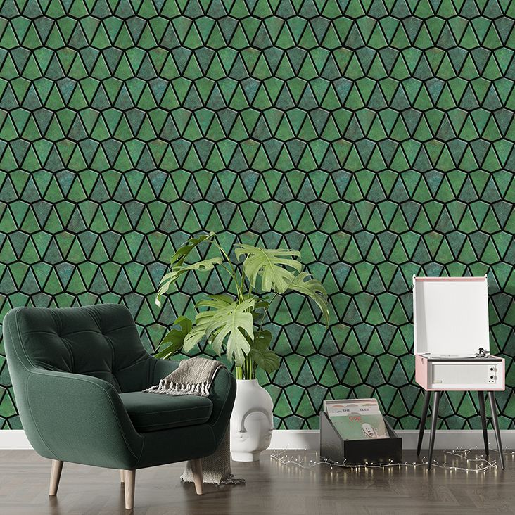 Green Peel and Stick Backsplash self Adhesive Tiles for Home Décor