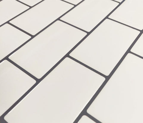 Peel and Stick 3D Tiles Scandinavian Peel and Stick Tiles - Mosaicowall Mosaicowall Scandinavian Peel and Stick Tiles