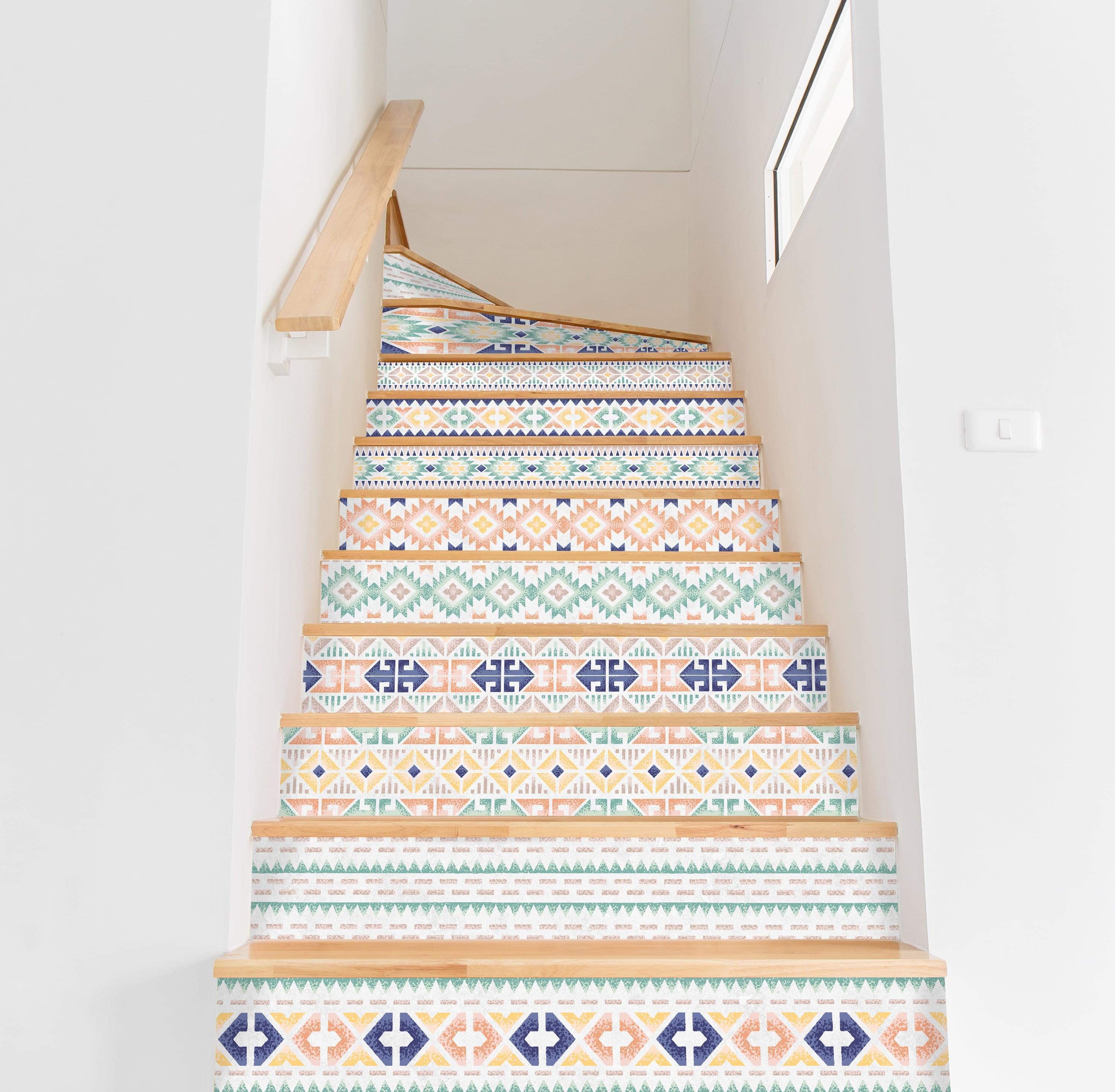Mosaic Tile Riser Decorative Stair Riser – Mosaicowall