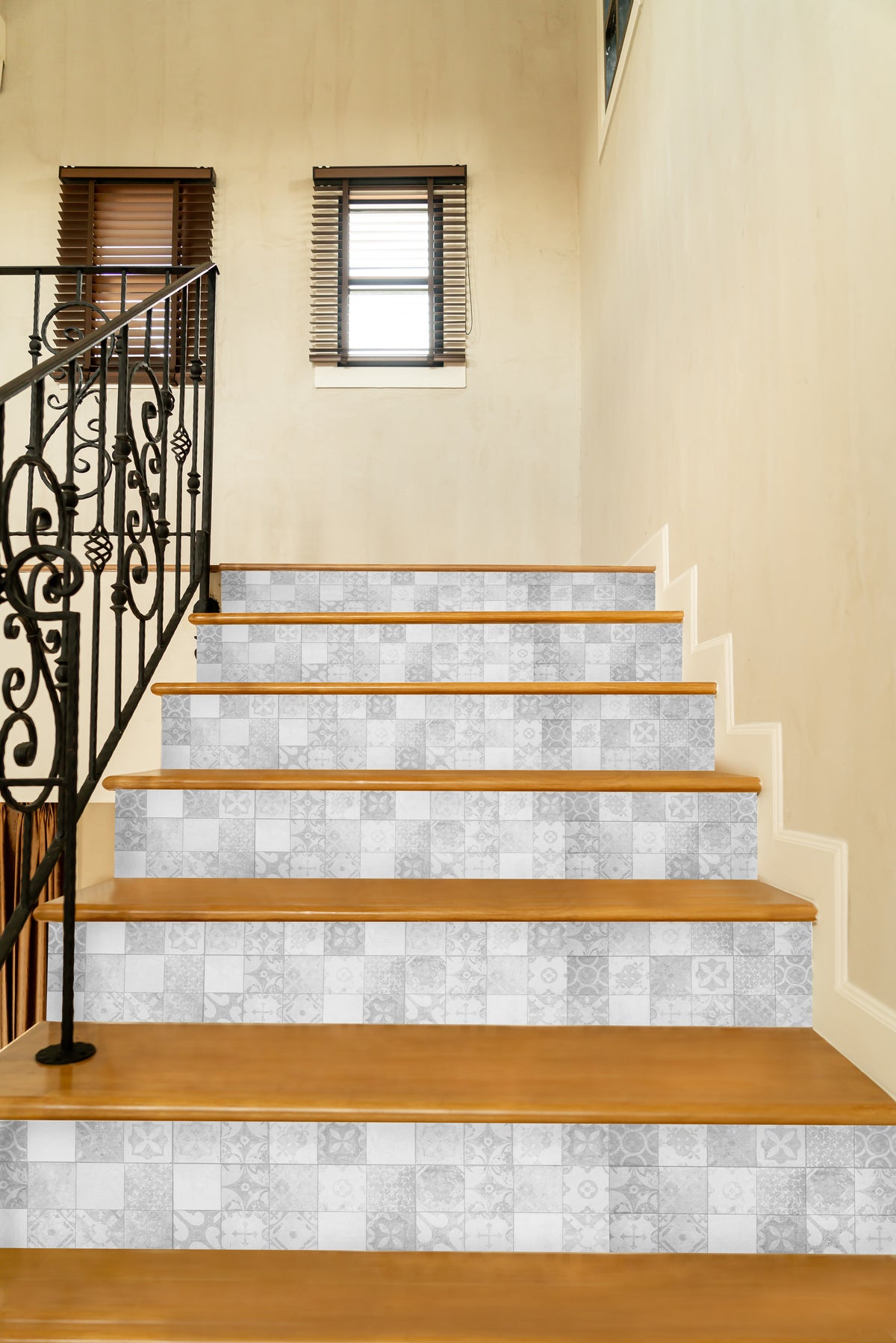 Pattern Decorative Stair Riser