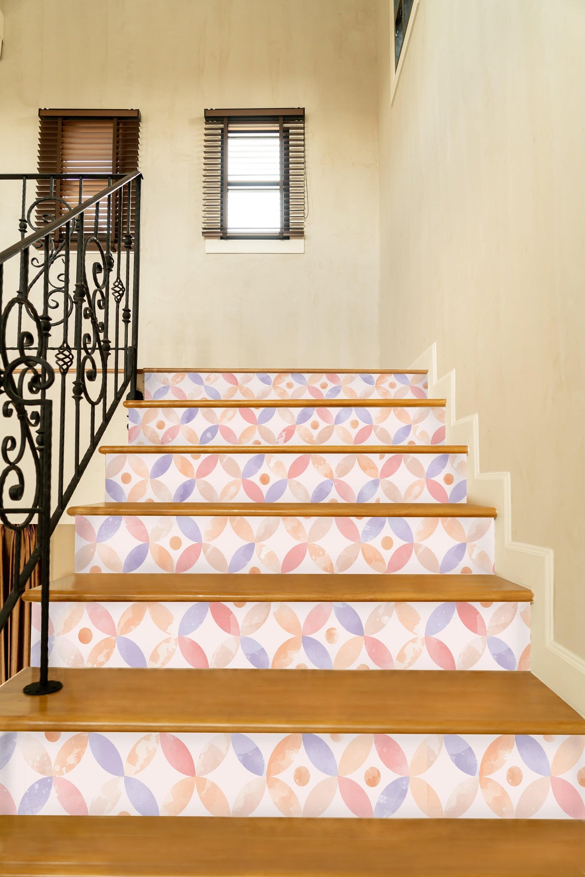 Colored Risers Colorful Decorative Stair Riser – Mosaicowall