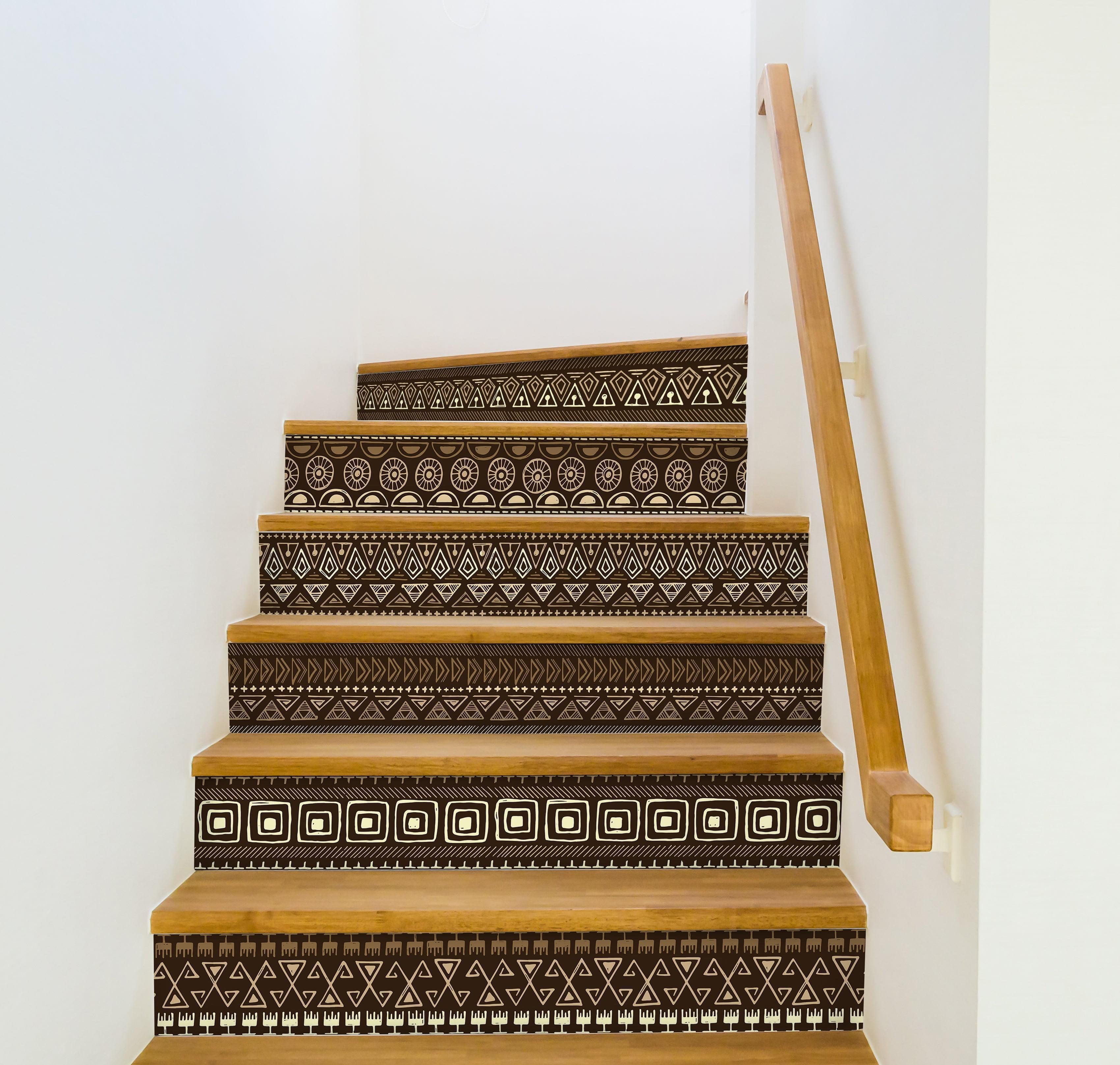 Colorful Decorative Stair Riser – Mosaicowall